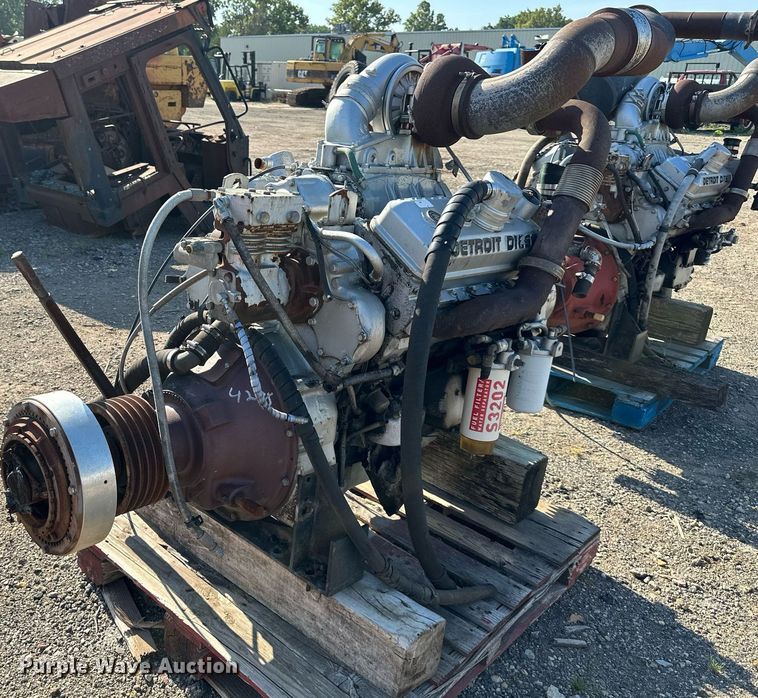 image for item NL9033 (2) Detroit Diesel engines 