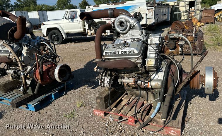 image for item NL9033 (2) Detroit Diesel engines 