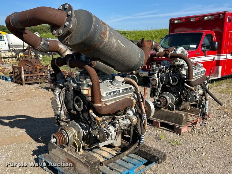 image for item NL9033 (2) Detroit Diesel engines 