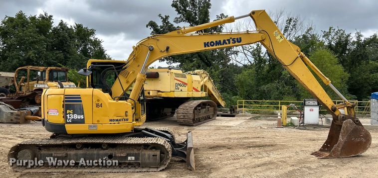 image for item NL9489 2011 Komatsu PC138USLC-8  excavator