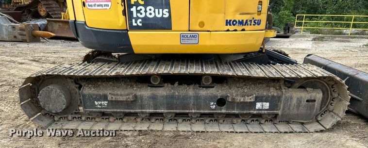 image for item NL9489 2011 Komatsu PC138USLC-8  excavator