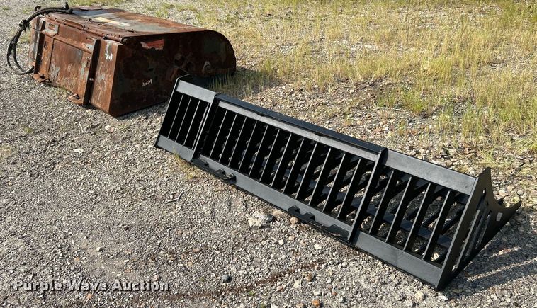 image for item NL9558 (2) skid steer attachments