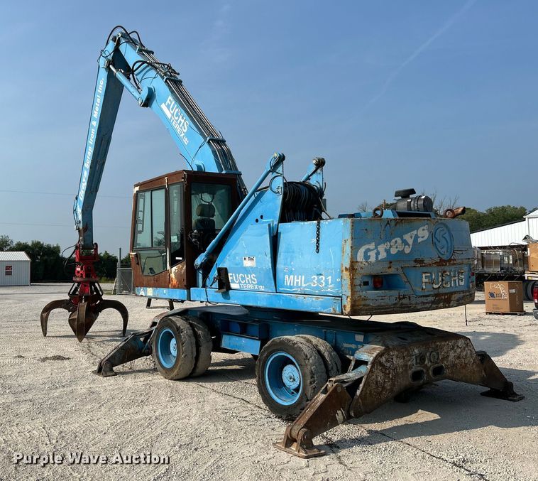 image for item NL9562 2002 Fuchs MHL331  material handler