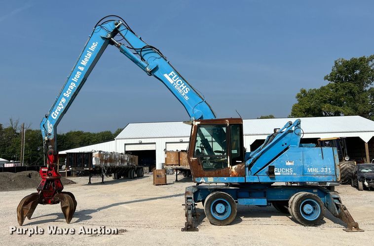 image for item NL9562 2002 Fuchs MHL331  material handler