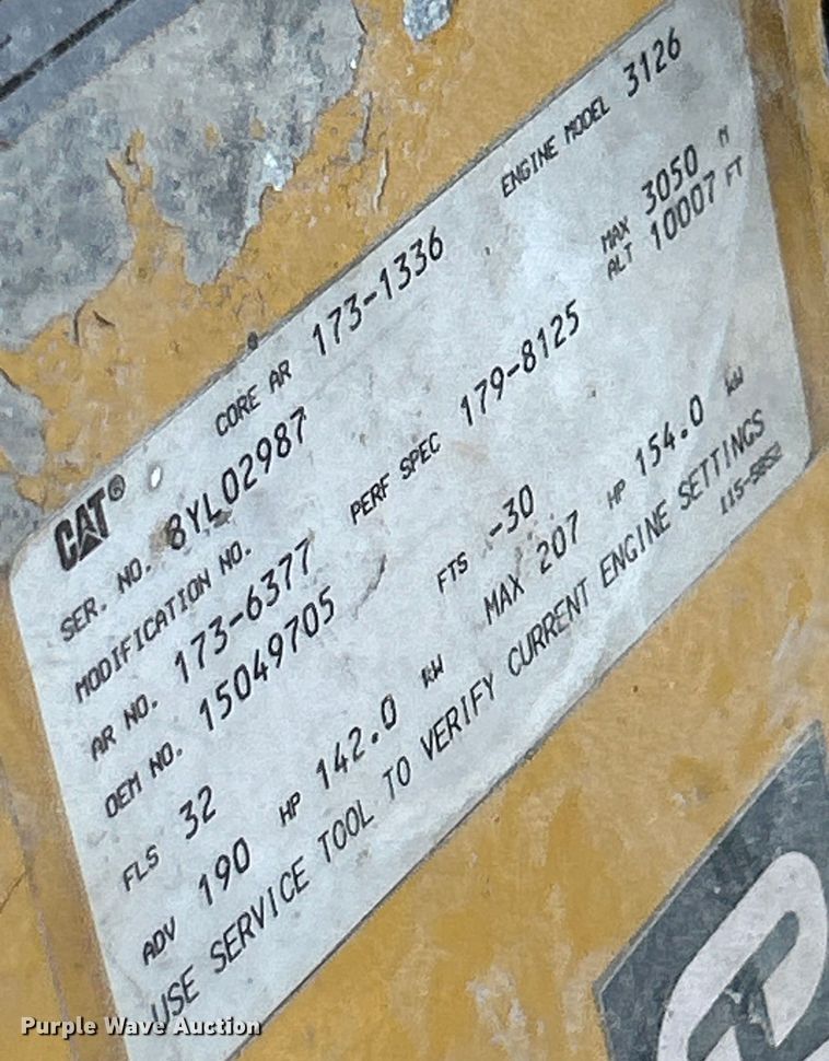 image for item NL9574 2000 GMC C6500  flatbed truck