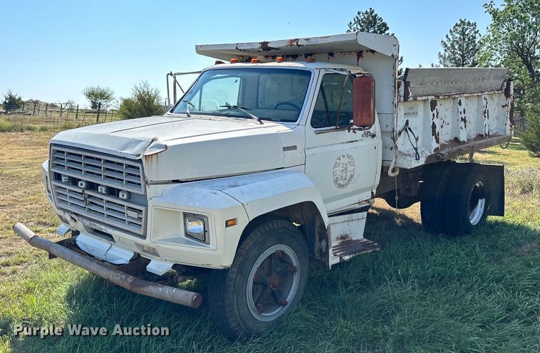 image for item NP9460 1980 Ford  dump truck