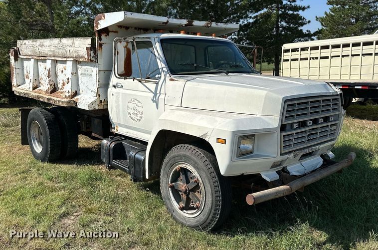 image for item NP9460 1980 Ford  dump truck
