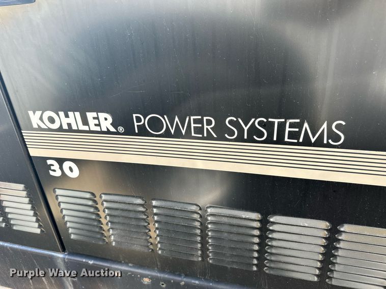 image for item NP9476 2008 Kohler 30RZG  generator