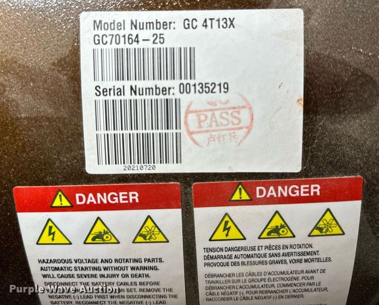 image for item NP9477 Kohler GC 4T13X  alternator