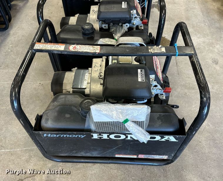 image for item NP9481 (4) Honda Harmony EN2500 generators