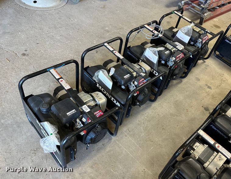 image for item NP9482 (4) Honda Harmony EN2500 generators