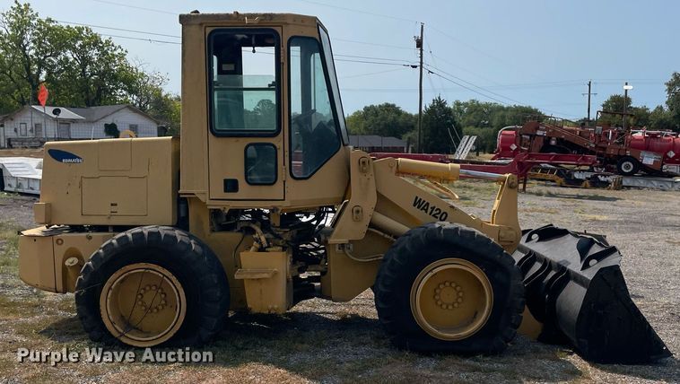image for item NT9485 1994 Komatsu WA120-1  wheel loader