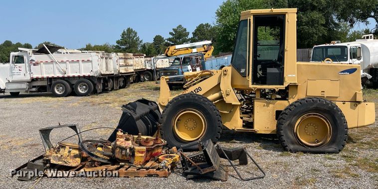 image for item NT9485 1994 Komatsu WA120-1  wheel loader