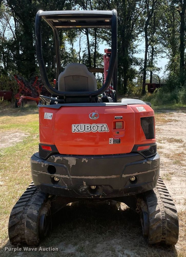 2014 Kubota U354 mini excavator in Alba, TX Item NT9509 for sale