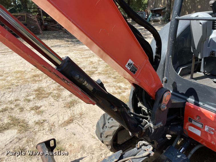 image for item NT9509 2014 Kubota U35-4  mini excavator