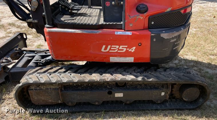 image for item NT9509 2014 Kubota U35-4  mini excavator