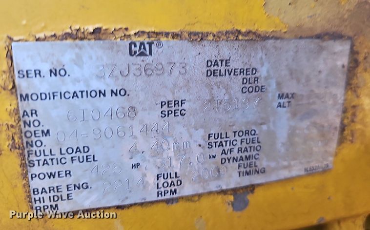 image for item NT9966 1993 Western Star 4964F  dump truck