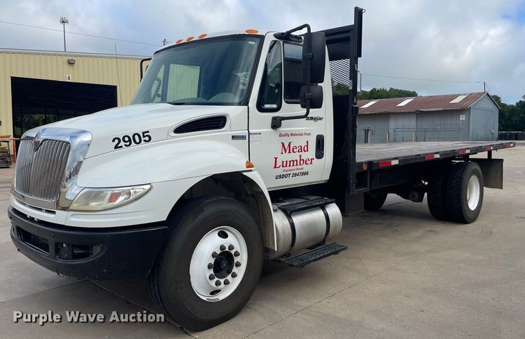 image for item NY9553 2012 International DuraStar 4300  dump flatbed truck