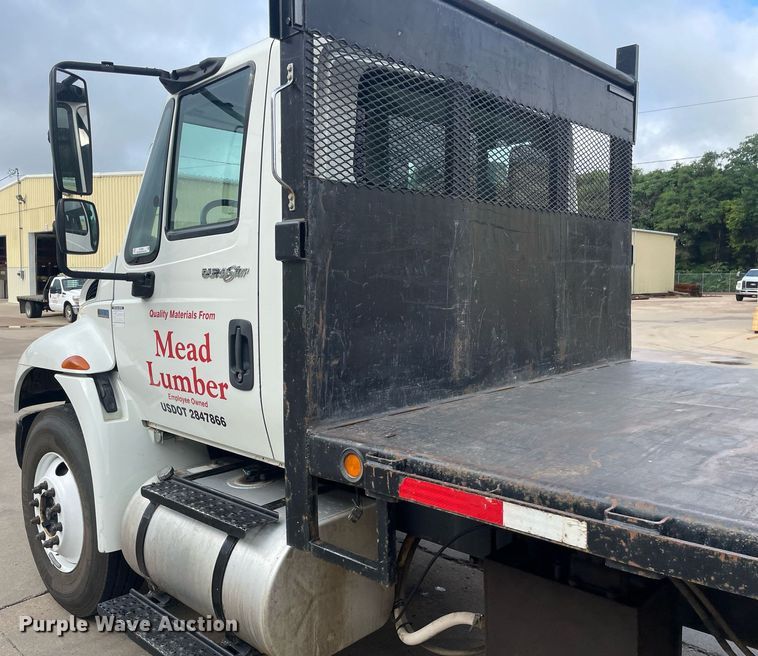 image for item NY9553 2012 International DuraStar 4300  dump flatbed truck