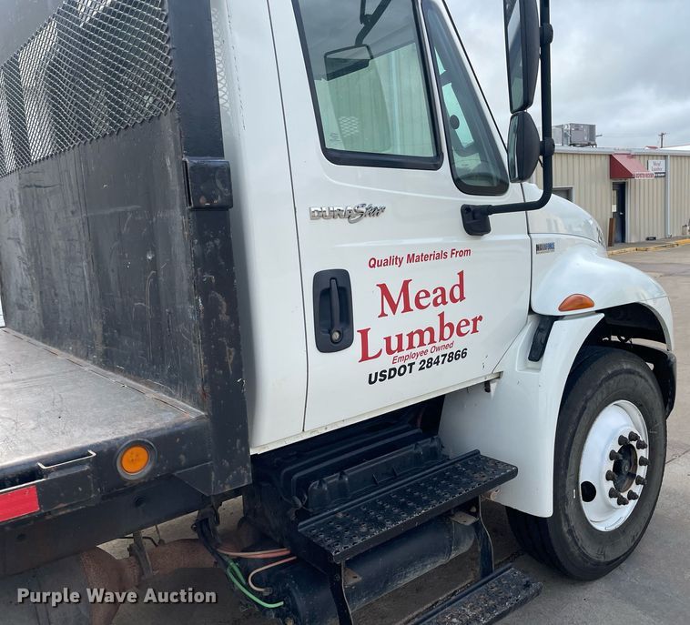 image for item NY9553 2012 International DuraStar 4300  dump flatbed truck