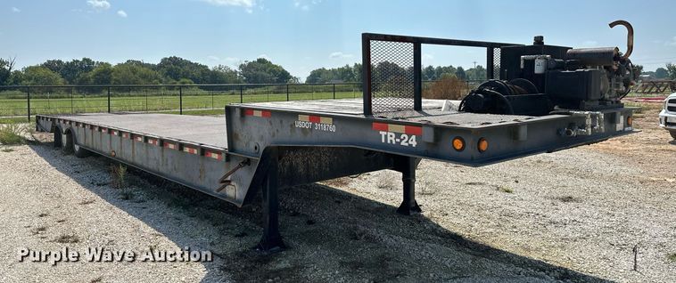 image for item OC9189 2000 Dakota Trail-EZE  drop deck equipment trailer