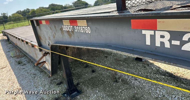 image for item OC9189 2000 Dakota Trail-EZE  drop deck equipment trailer