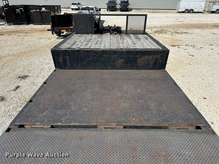 image for item OC9189 2000 Dakota Trail-EZE  drop deck equipment trailer