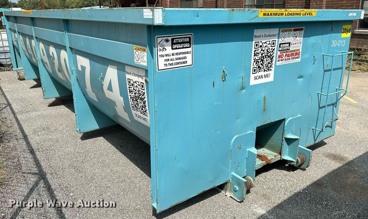 image for item OC9213 Roll-off dumpster