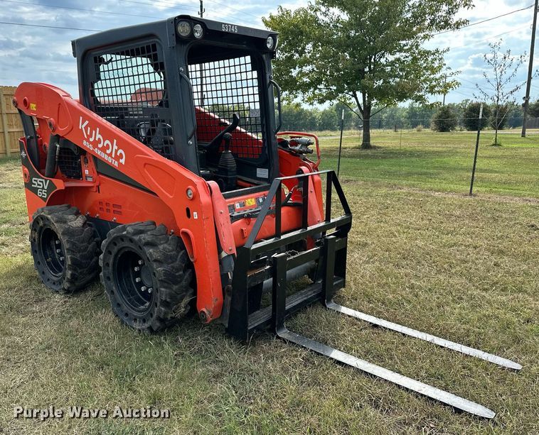 image for item OC9215 2021 Kubota SSV65  skid steer loader