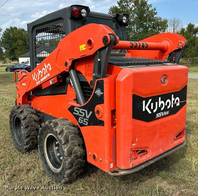 image for item OC9215 2021 Kubota SSV65  skid steer loader