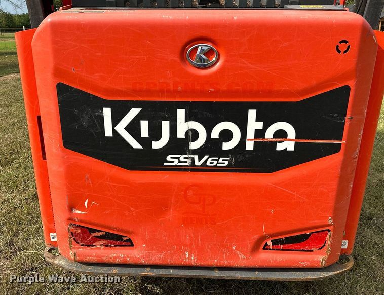 image for item OC9215 2021 Kubota SSV65  skid steer loader