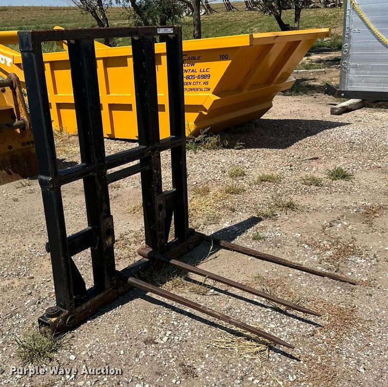 image for item OC9407 44" L wheel loader bale forks