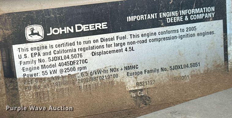 image for item OC9430 2006 Ditch Witch RT75  trencher