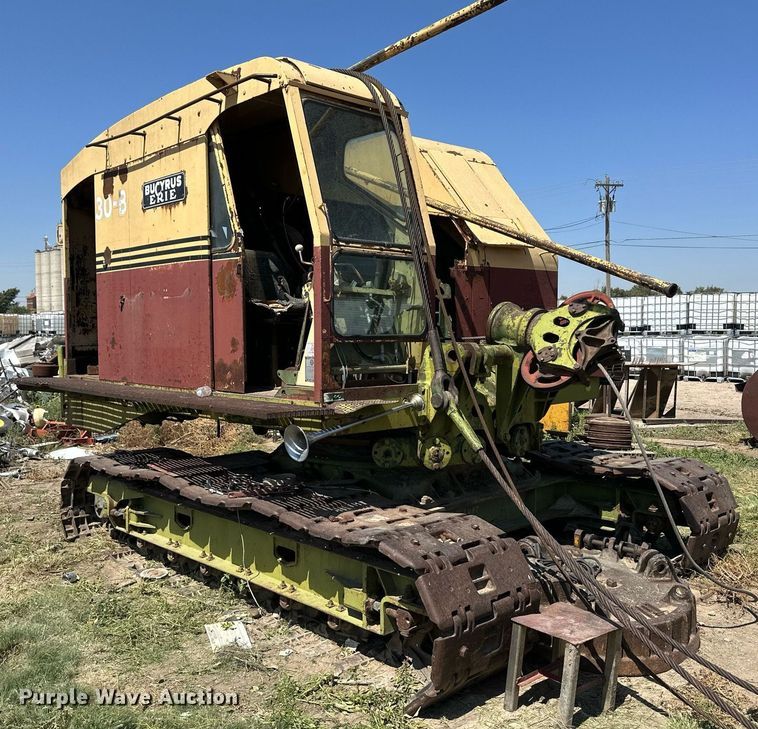 image for item OC9447 Bucyrus Erie 30B  crane