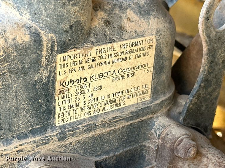 image for item OC9452 2003 Terramite TSS38  broom