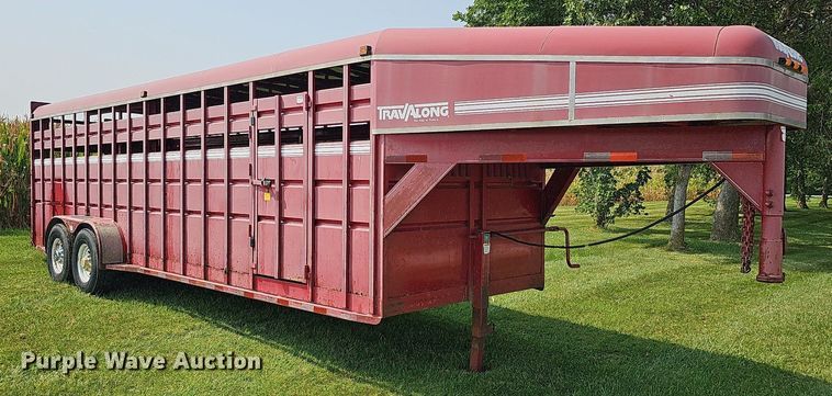 image for item DQ0303 1996 Travalong  livestock trailer