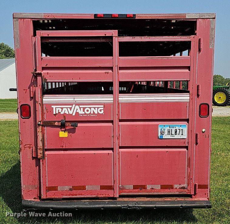 image for item DQ0303 1996 Travalong  livestock trailer