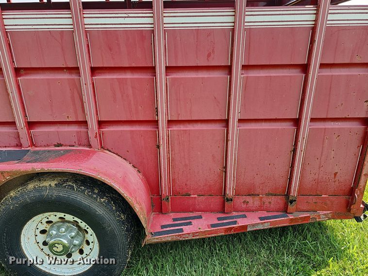 image for item DQ0303 1996 Travalong  livestock trailer