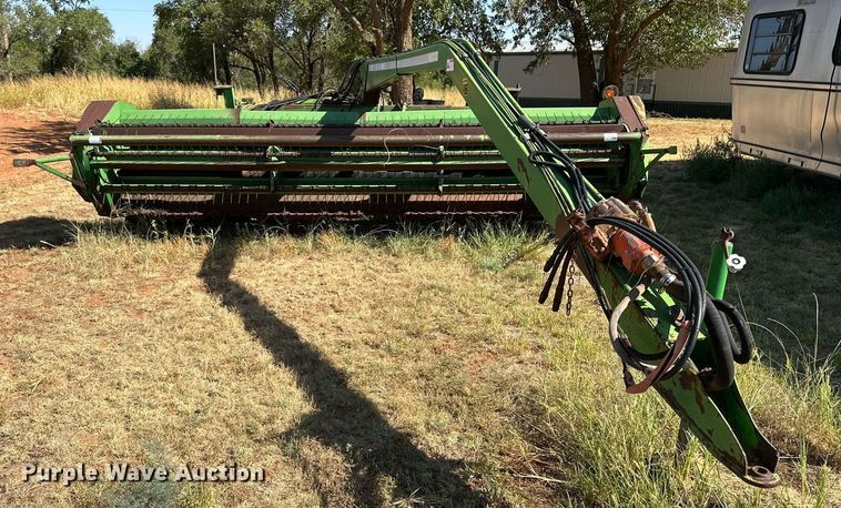image for item DQ1419 John  Deere 1600  swather / windrower