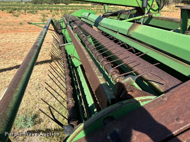 image for item DQ1419 John  Deere 1600  swather / windrower