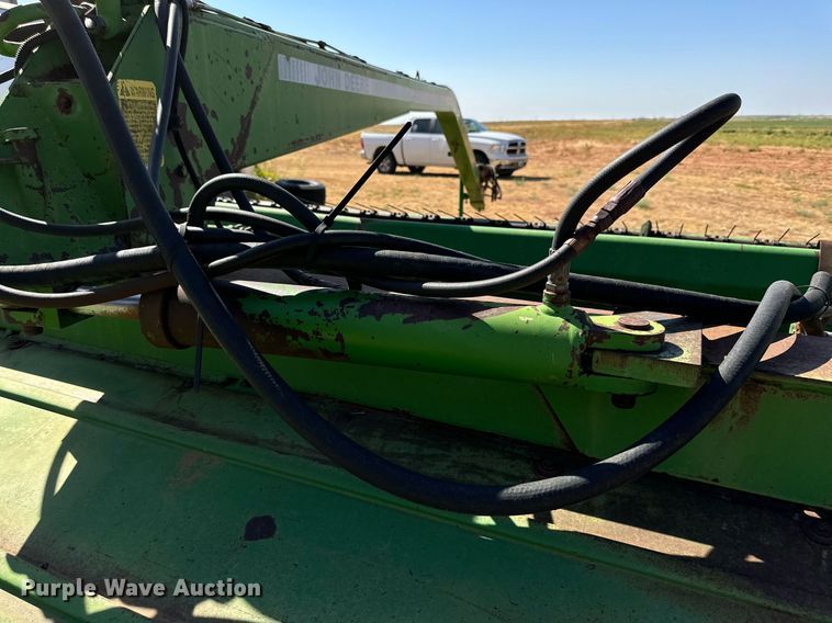 image for item DQ1419 John  Deere 1600  swather / windrower