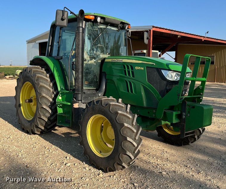 image for item DQ2190 2015 John Deere 6125M  MFWD tractor