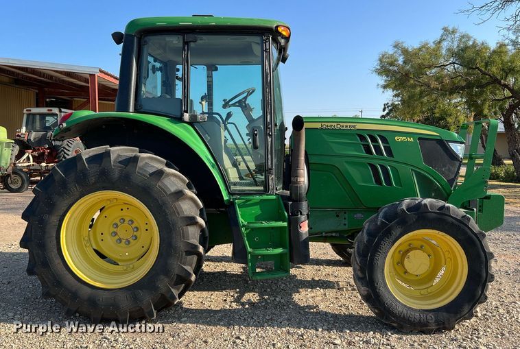 image for item DQ2191 2015 John Deere 6115M  MFWD tractor