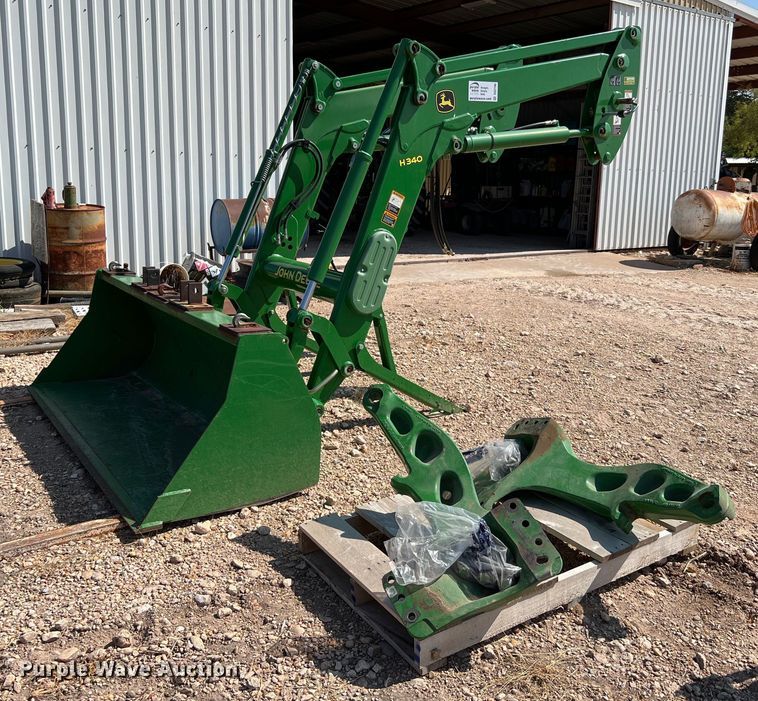 image for item DQ2196 John Deere H340  loader