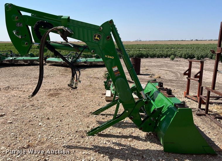 image for item DQ2196 John Deere H340  loader