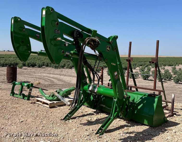 image for item DQ2196 John Deere H340  loader
