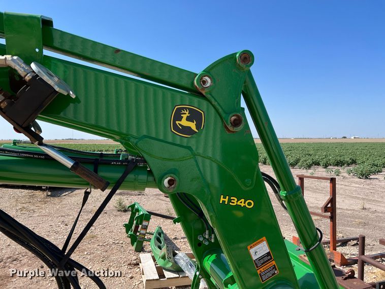 image for item DQ2196 John Deere H340  loader
