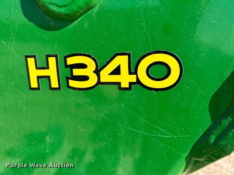 image for item DQ2196 John Deere H340  loader
