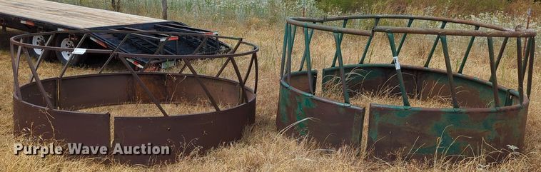 image for item DR6999 (2) hay bale feeders