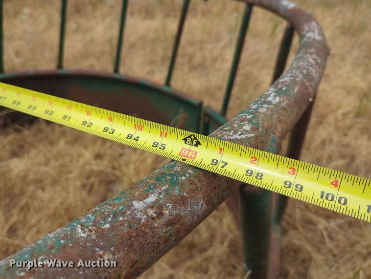 image for item DR6999 (2) hay bale feeders